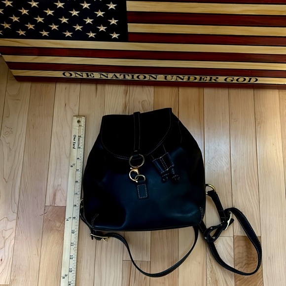 Leather Coach backpack - Picture 9 of 10